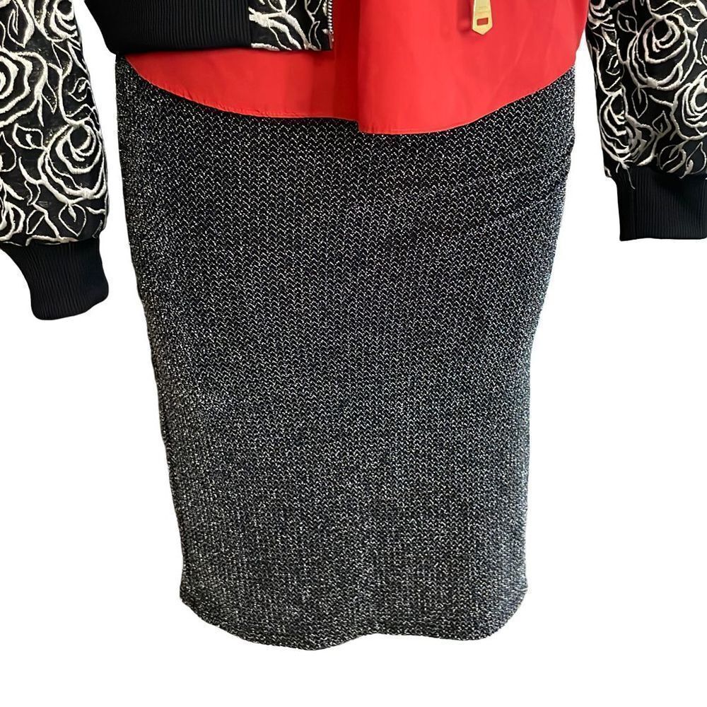 Faux Chain mail skirt moon collection cocktail pencil skirt small